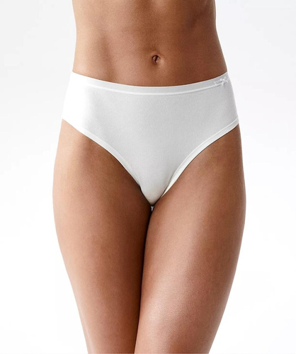 Slip donna brasiliani Atlantic 3CLP-015 cotone 3 pezzi vita alta comodi