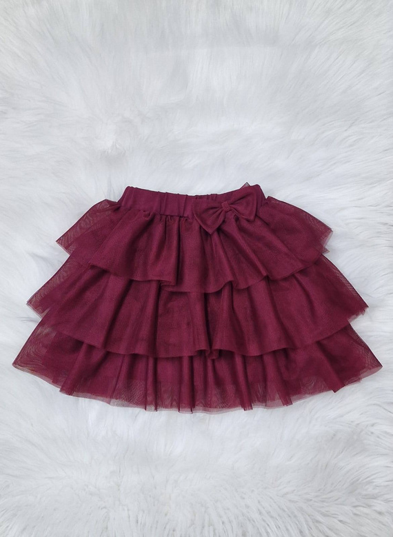 Gonna in tulle marrone Mia Bambarillo - femminile, elegante e leggera