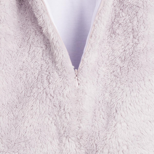 228269 Nicol FARMA Tuta neonato orsetto grigio con cappuccio cotone