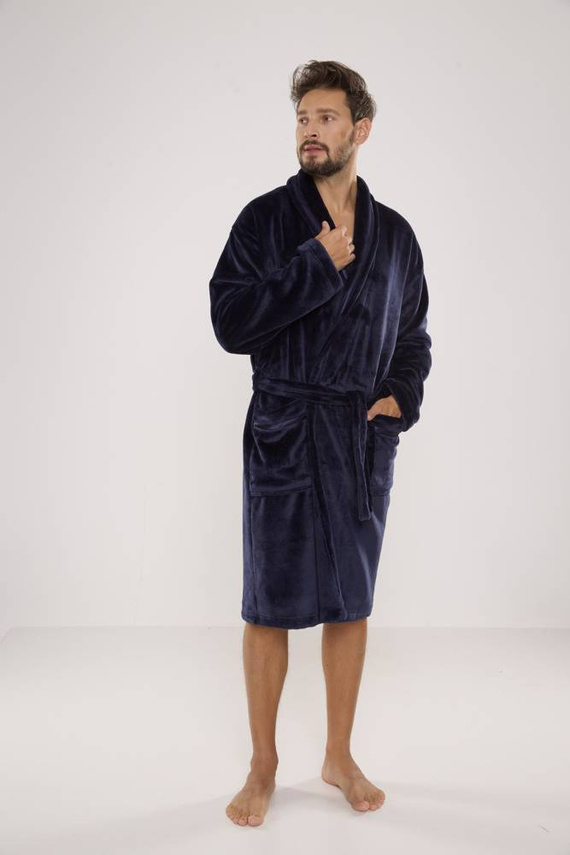 716 Vestaglia da uomo Rafael De lafense - blu marino