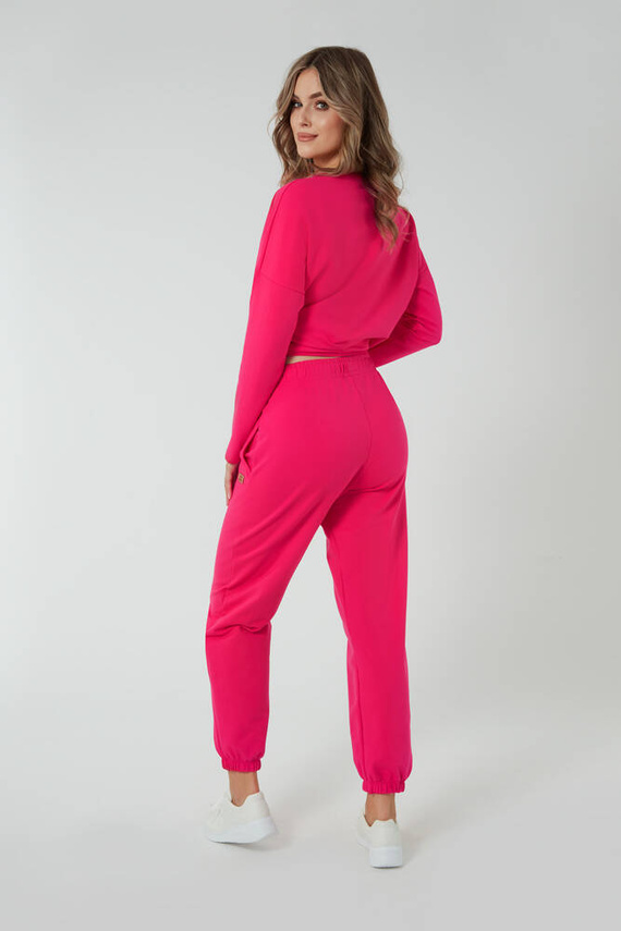 Madri Pantaloni donna Moda italiana - fucsia