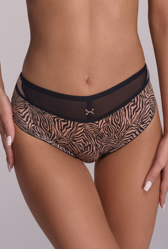 Ava 2192 Tiger - sensuale motivo tigrato e rifiniture in pizzo