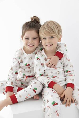 Maurice/Samantha Pigiama bambini Sensis -ecru