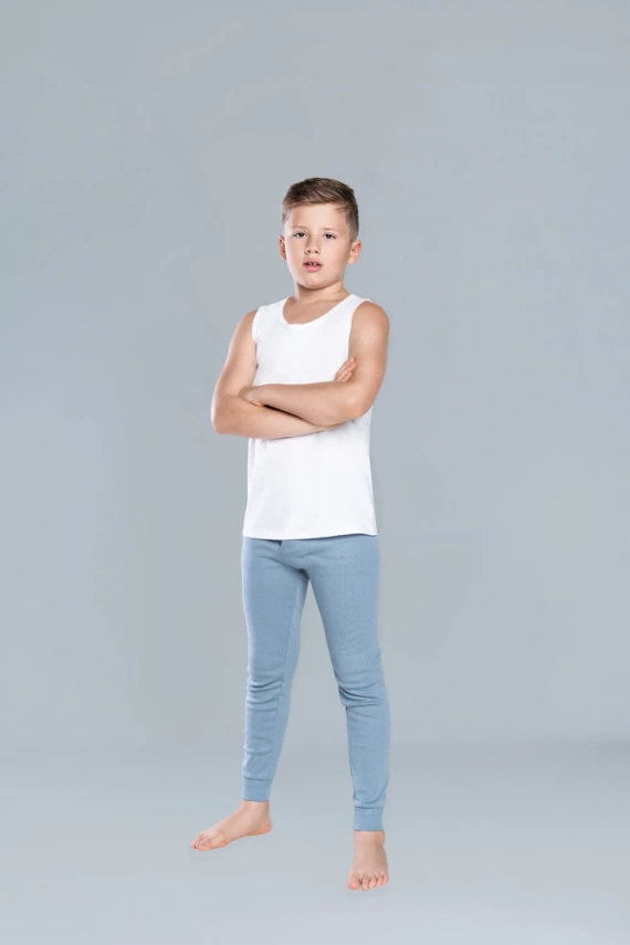 Pantaloni Johnny per ragazzi Moda italiana - grigio