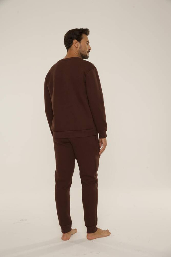 813 Indigo Tuta da uomo De Lafense - cioccolato