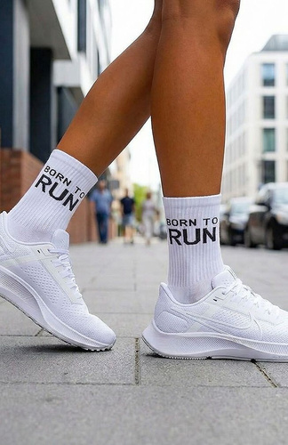 Calze donna cotone Milena Born To Run 0200-225 – a coste comode