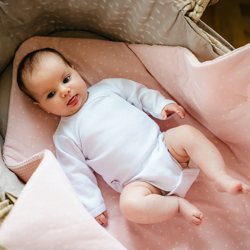 Fascia neonato Petite Eevi 75x75 cotone waffle morbida comfort