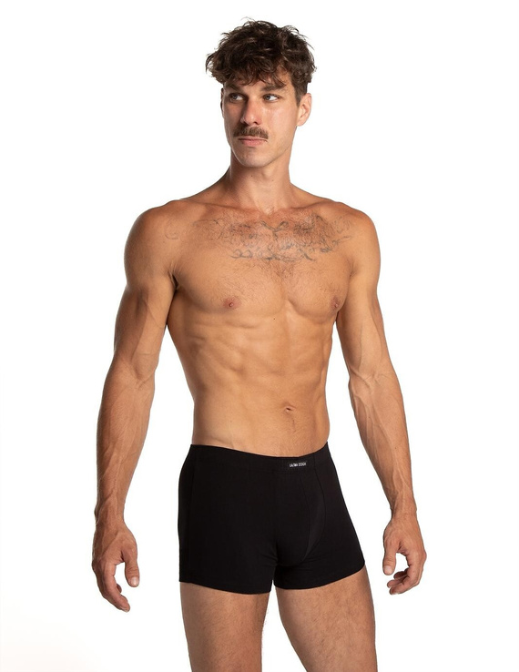 M-1072 SZ Boxer Lama da uomo confezione da 3 pezzi multicolore - Boxer in cotone con elastan