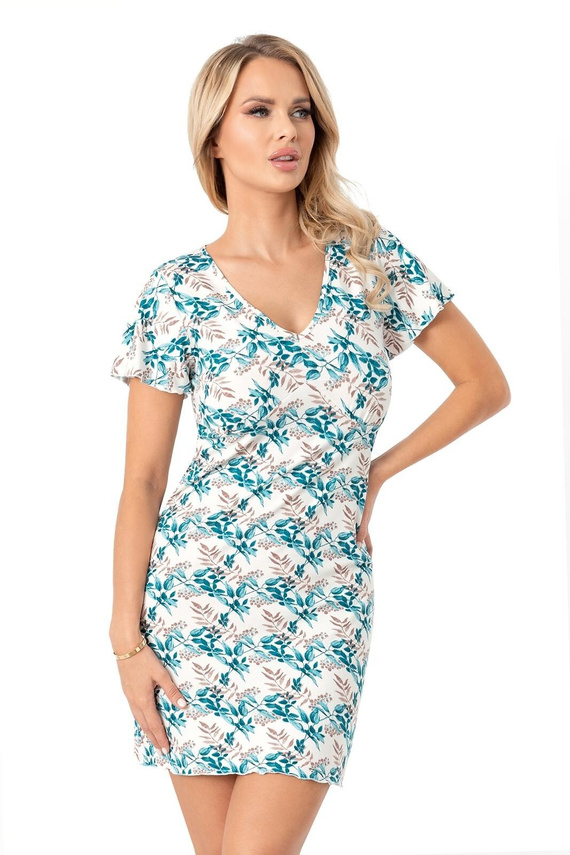 Camicia da notte Irmina Donna - viscosa, manica corta, femminile e leggera
