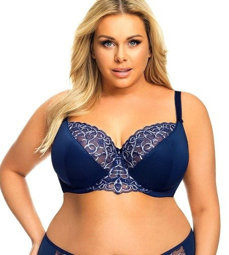 K 560 Monique Gorsenia Reggiseno morbido - Blu navy