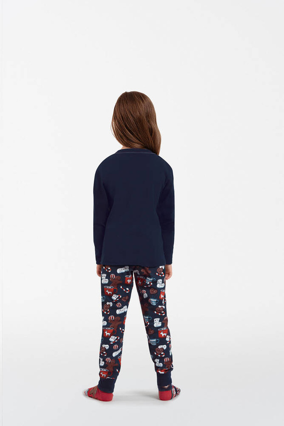 Makala Pigiama per bambini Moda italiana - blu navy/stampa