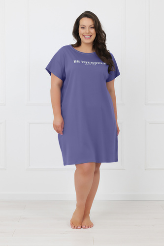 Camicia da notte donna Rima Italian Fashion 100% cotone manica corta