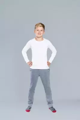 Gilet a maniche lunghe Tomi per ragazzi Moda Italiana - bianco