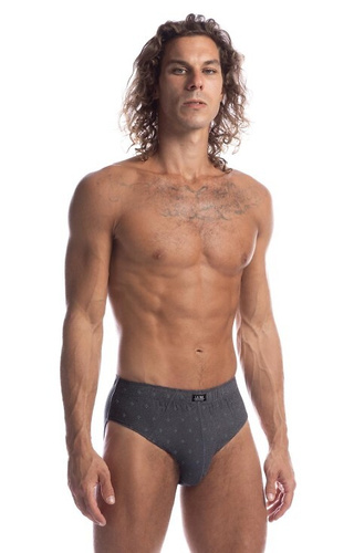 M-110 CL-27 Slip uomo Lama - cotone, 3 pezzi per confezione