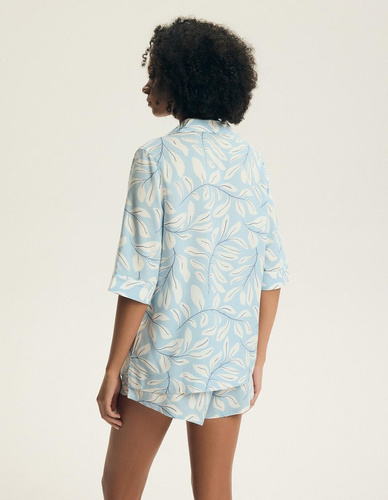 Pigiama donna 44482 Estes 100% viscosa con bottoni