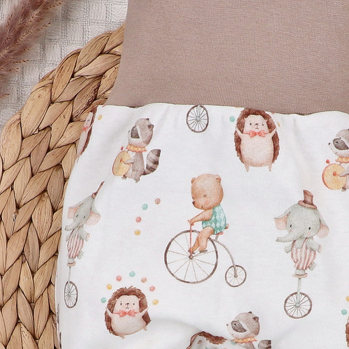 ABN-5590 Pantofole per bambini Circus Nini - 100% cotone biologico, morbide e anallergiche