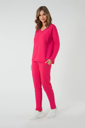 Pantaloni Stella Donna Moda Italiana - fucsia