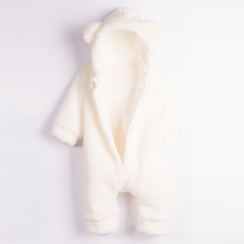 226269 Nicol HANIA Tuta orsetto + scarpine neonato crema completo