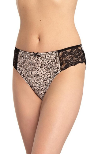 L-1586 Mutandine Lama da donna in confezione da due, 95% cotone, comode e classiche