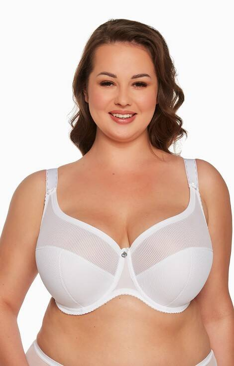 BSM 1058 Reggiseno maxi semi-imbottito Sonia Gaia - bianco