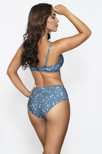 Blue Sky 2in1 PariPari - slip da bagno da donna o slip classico a vita alta