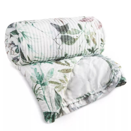 Narzuta Amanda Eurofirany bianca decorativa 100% poliestere elegante