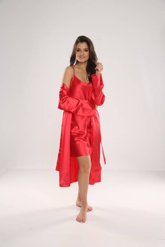 798 Vestaglia da donna Classic Forex - rosso