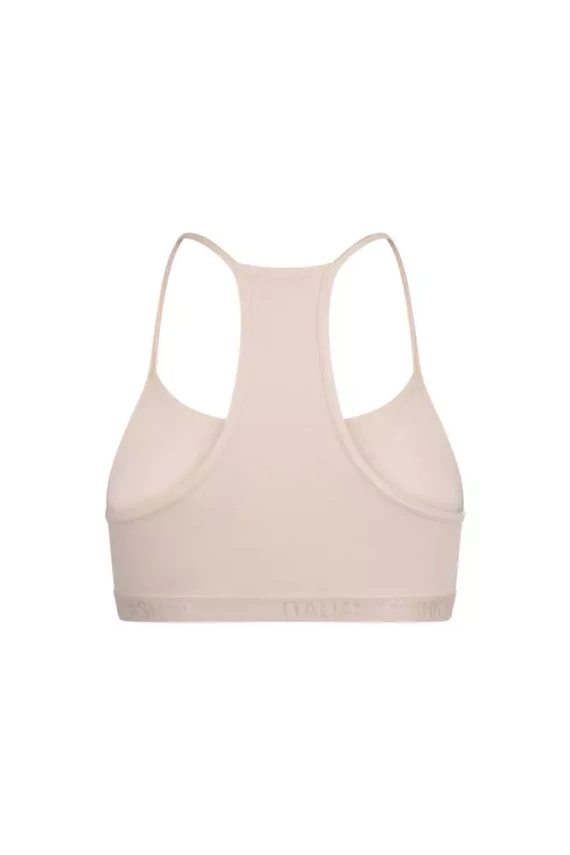 Nikola Reggiseno per bambine, spalline strette Moda italiana - azzurro polvere