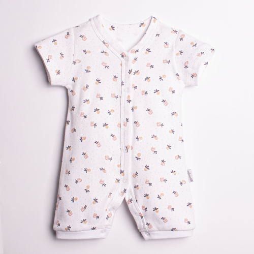 Nicol 220152 tutina bimba cotone traspirante a fiori
