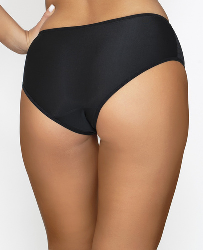 Mutandine a vita alta Sylvie per donna PariPari - nero