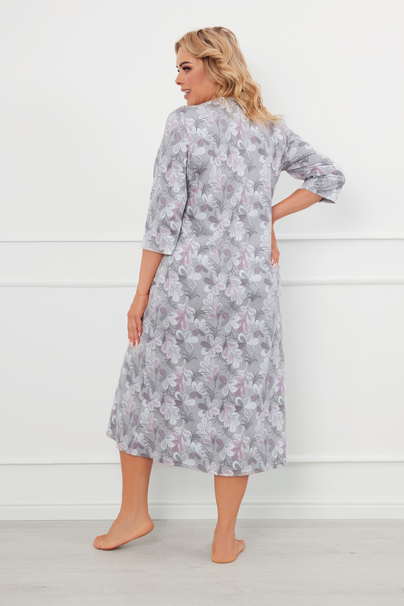 Camicia da notte Ardila, manica 3/4 Moda italiana - stampa