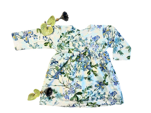 Abito da bambina Mamatti SU070 - 100% cotone | comodo e leggero | produzione polacca