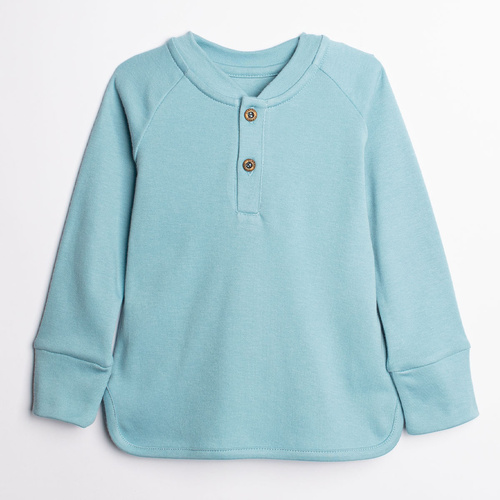 Blusa bambino Nicol 223138 Figo 100% cotone polo manica lunga blu