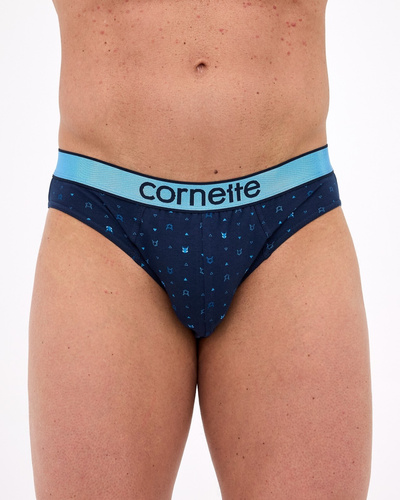 Slip Cornette High Emotion da uomo 507/38 blu navy - cotone, confortevole e alla moda