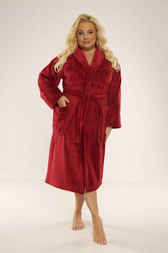 628 Accappatoio da donna Abigail Long Forex - marrone