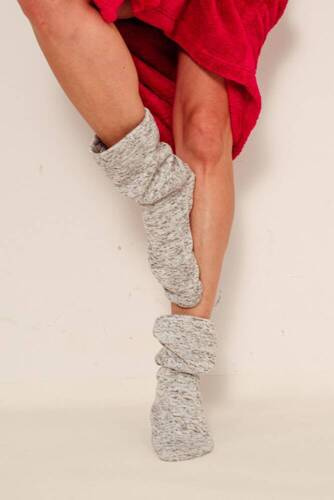 553/554 Calze Wellsoft Smooth De Lafense - trattini grigi