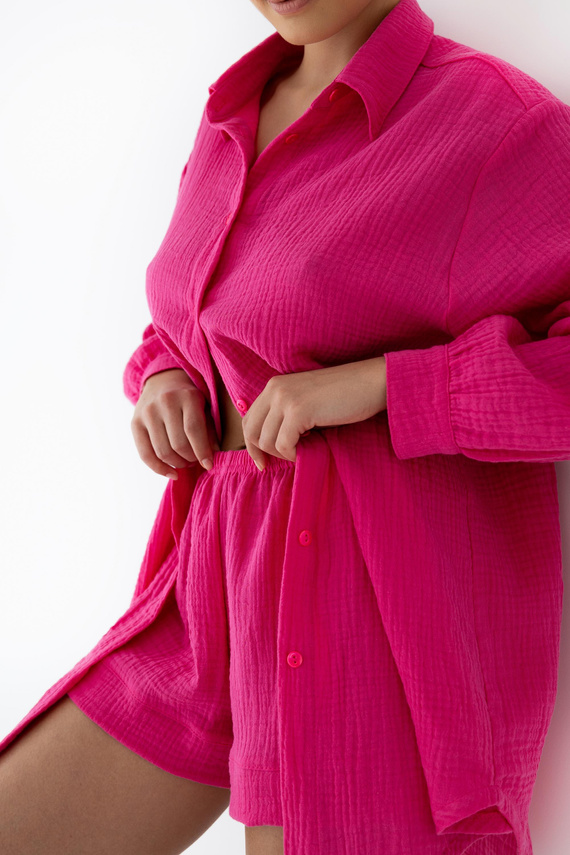 Pigiama da donna Magenta / set Sensis -amarantina