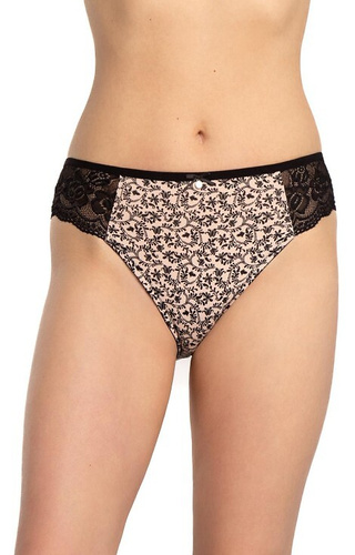 L-1587 Mutandine Lama da donna in confezione da due, 95% cotone, comode e classiche