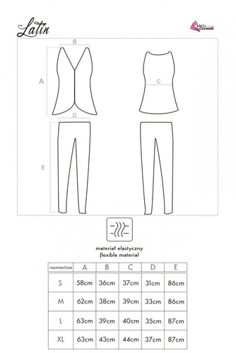 Latino LC 90098 Pigiama donna LivCo Corsetti Moda