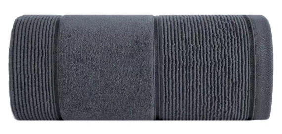 Set di asciugamani Emma Eurofirany acciaio 3 pezzi 30x50 50x90 70x140 500 g/m²