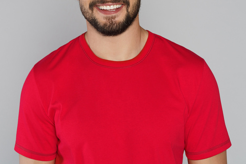 Narwik Pigiama uomo manica corta, pantalone lungo Moda italiana - rosso/stampa