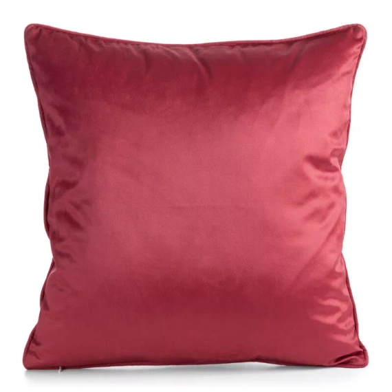 CHP389 Federa natalizia Eurofirany 45x45 in velluto con stampa e bordatura