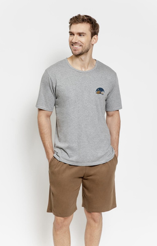 Pigiama uomo 3576 Gabriel in cotone – corto con tasche