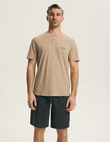 Henderson 44604 Park pigiama uomo cotone manica corta shorts comfort