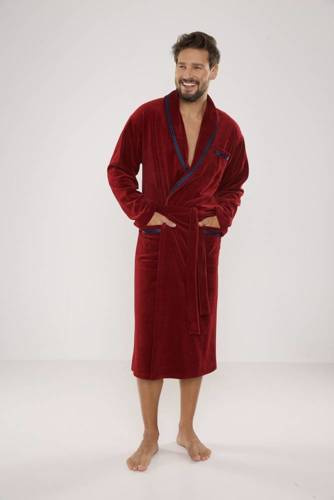 666 Ronaldo vestaglia da uomo De Lafense - marrone