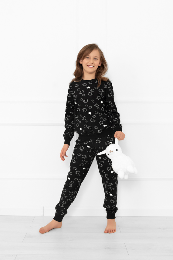 Pigiama per bambini Wito - MEGA SOFT cotone, montone, manica lunga e pantaloni Moda italiana