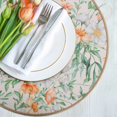 Sottopiatto Eurofirany elegante tovaglietta da tavola glamour Jane green
