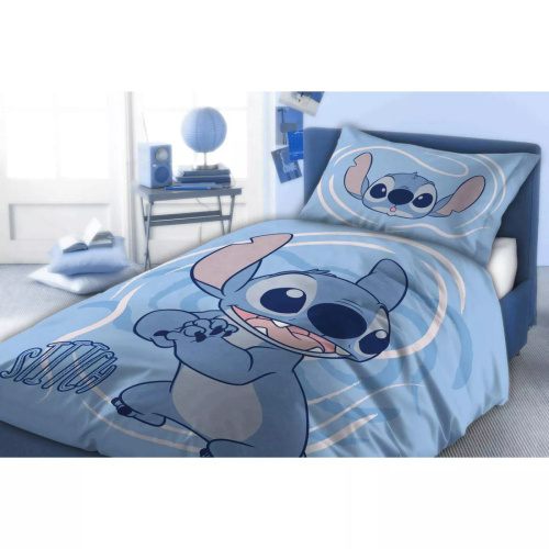 Biancheria letto bambino Lilo i Stitch Faro 100x135 cotone + federa 40x60