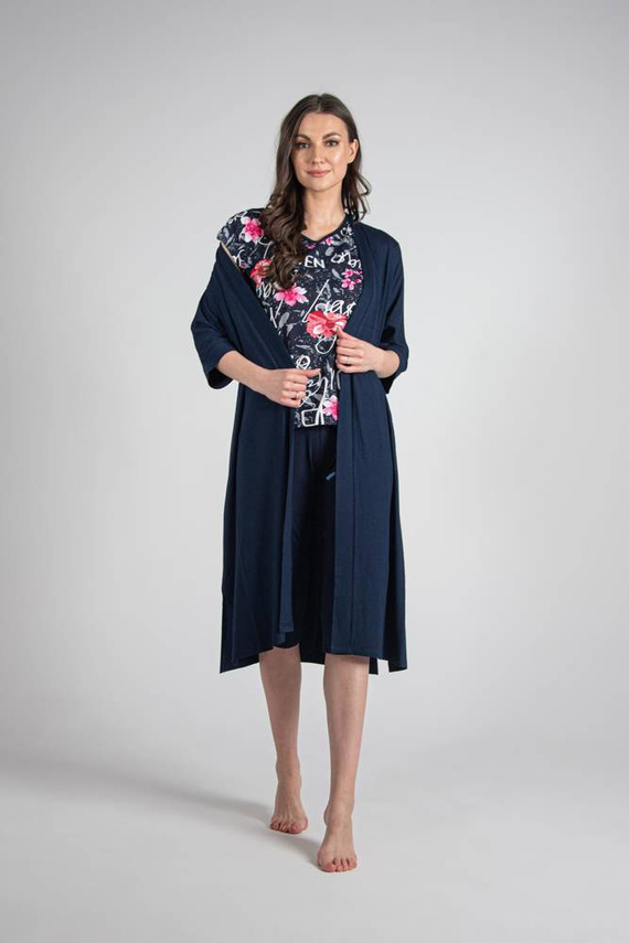 676 Pigiama da donna con suola Forex - blu navy