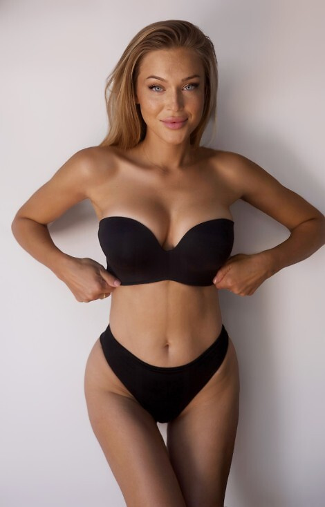 BC-1167 Expert Bra Reggiseno Bardot Kinga - nero